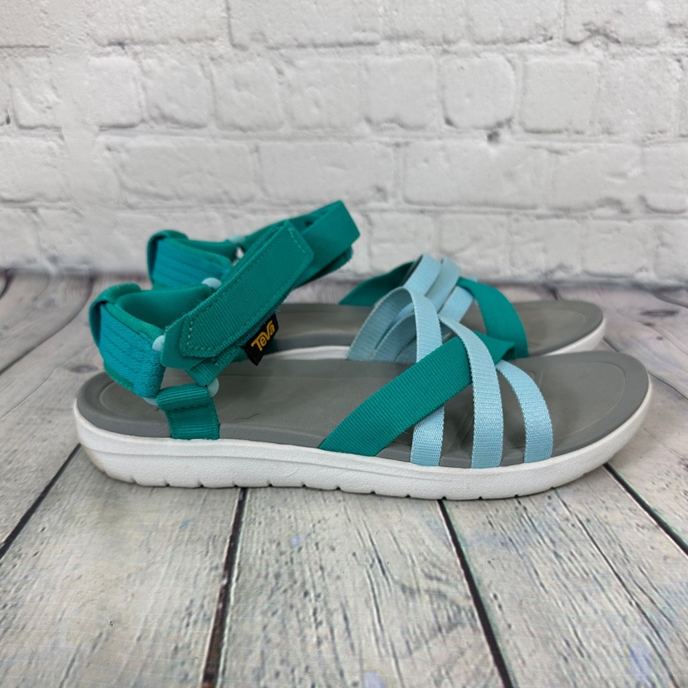 Teva Women's Sanborn Sandal green size 10